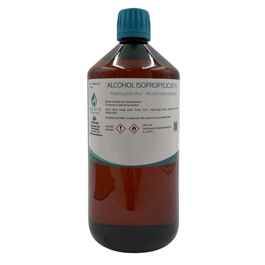 ALCOHOL ISOPROPILICO Farma (EUR. PH.) (fuente MAGIS PHARMA)